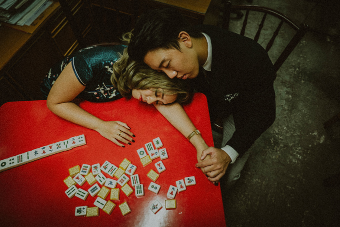 singapore prewedding oriental couple photography wong kar wai