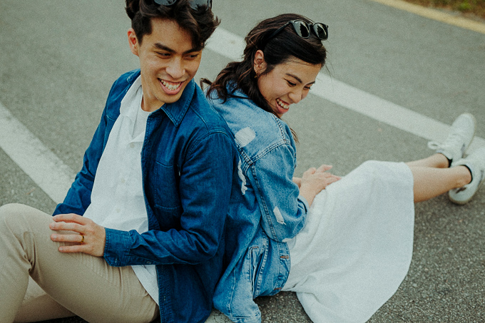 singapore prewedding casual couple photography