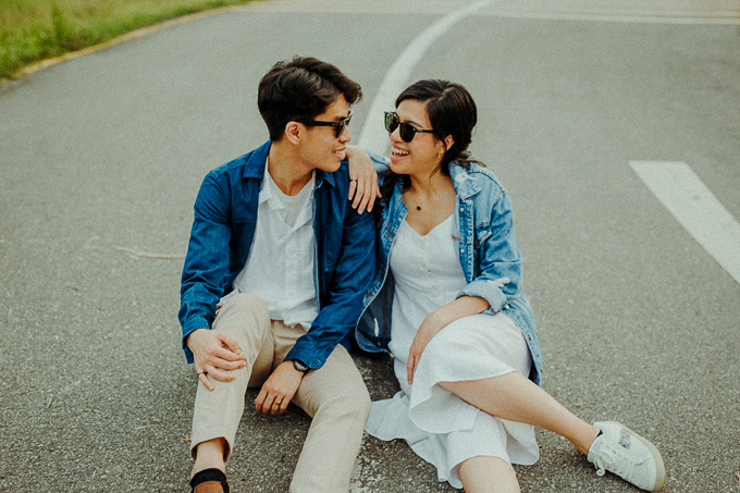 singapore prewedding casual couple photography