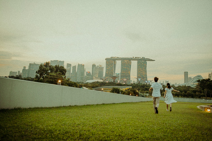singapore prewedding casual couple photography