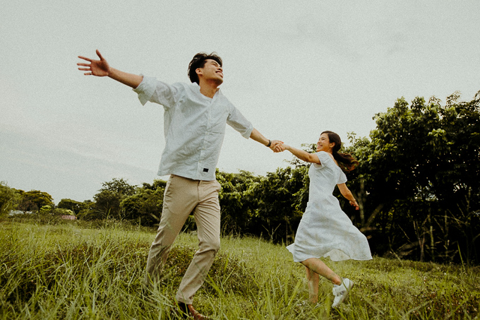singapore prewedding casual couple photography