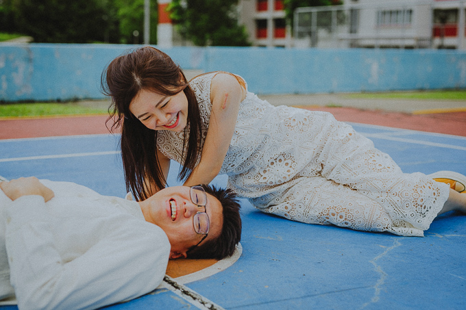 singapore prewedding casual couple photography