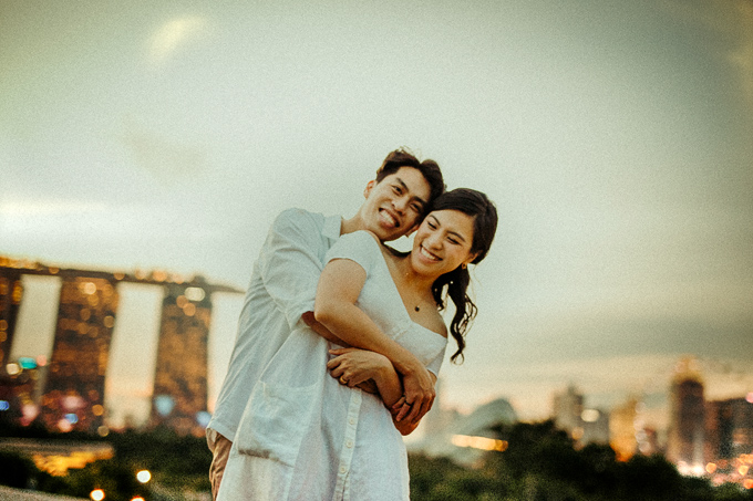 singapore prewedding casual couple photography