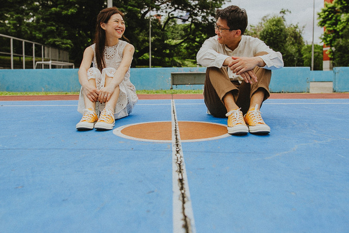 singapore prewedding casual couple photography