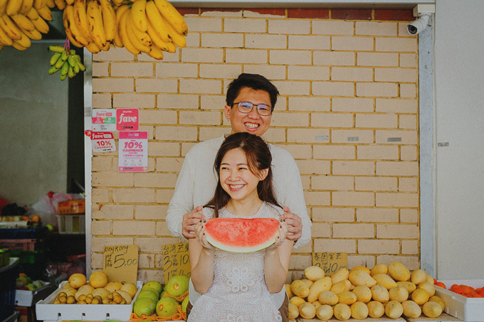 singapore prewedding casual couple photography