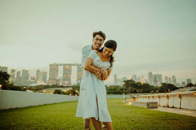 singapore prewedding casual couple photography
