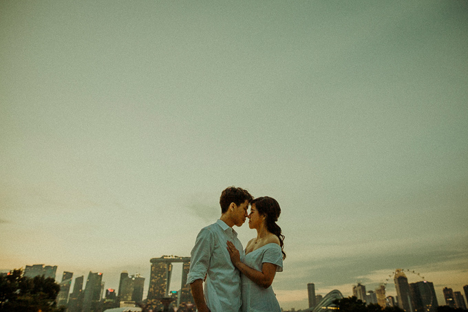 singapore prewedding casual couple photography
