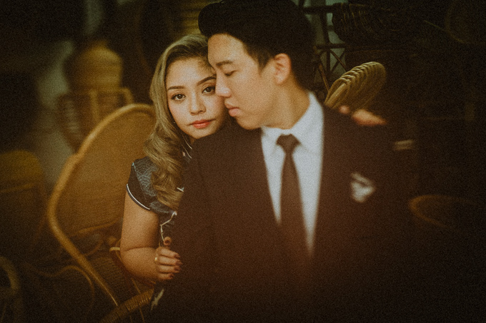 singapore prewedding oriental couple photography wong kar wai