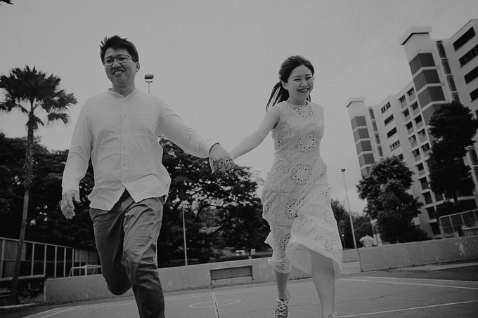 singapore prewedding casual couple photography
