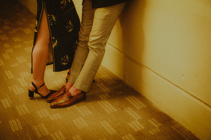 singapore prewedding oriental couple photography wong kar wai