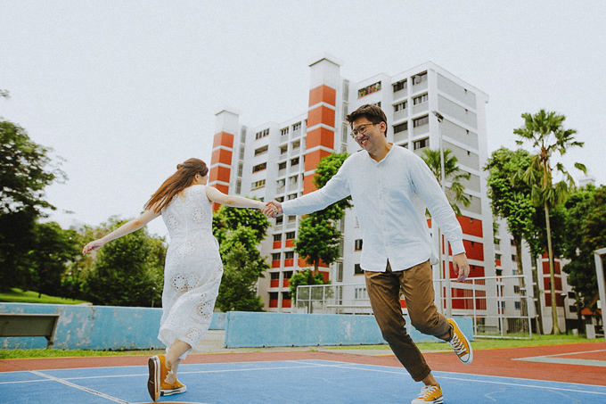 singapore prewedding casual couple photography
