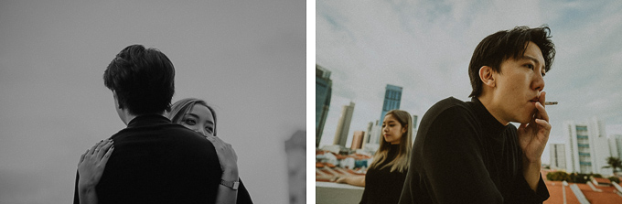 singapore prewedding casual couple photography