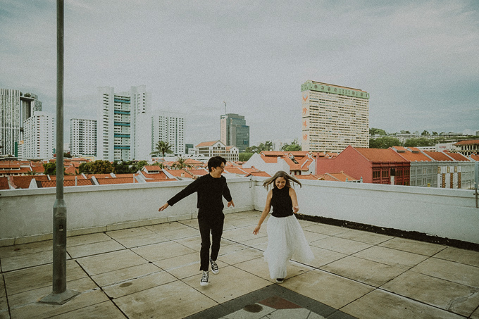 singapore prewedding casual couple photography