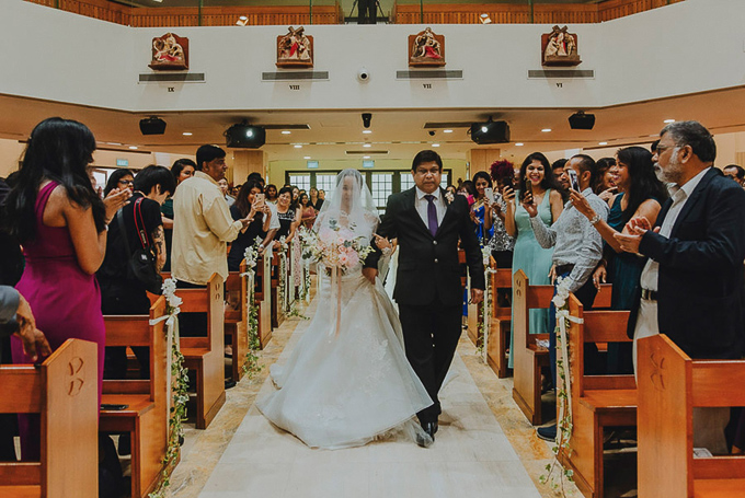 singapore wedding photography immaculate heart of mary church