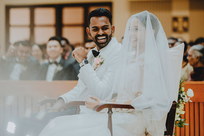 singapore wedding photography immaculate heart of mary church