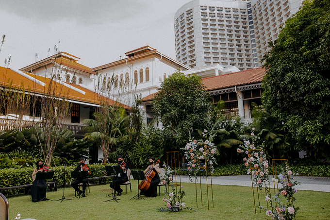 wedding photography solemnisation raffles hotel