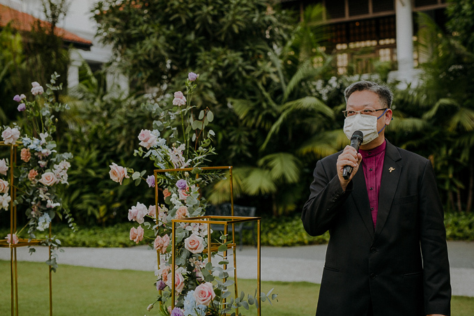 wedding photography solemnisation raffles hotel