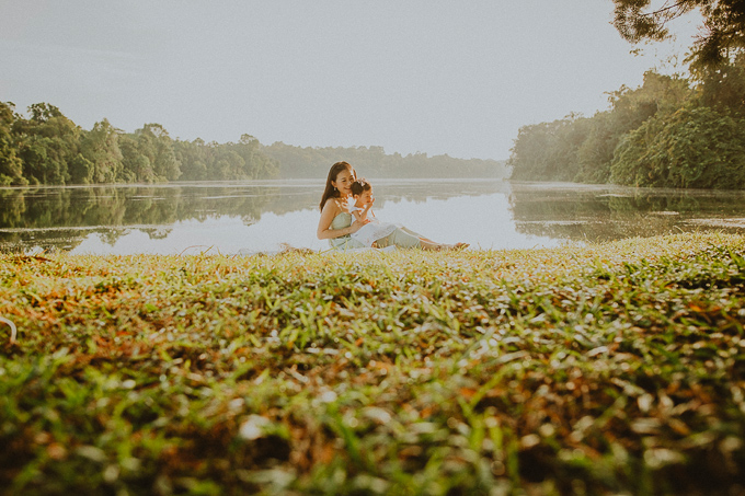 singapore family mother daughter shoot photography upper peirce reservoir