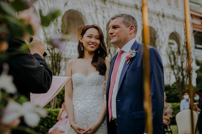 wedding photography solemnisation raffles hotel
