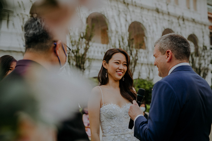 wedding photography solemnisation raffles hotel
