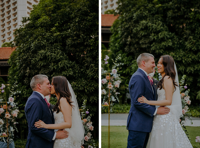 wedding photography solemnisation raffles hotel