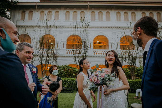 wedding photography solemnisation raffles hotel