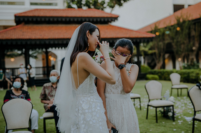 wedding photography solemnisation raffles hotel