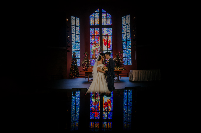 wedding photography paya lebar methodist church conrad hotel